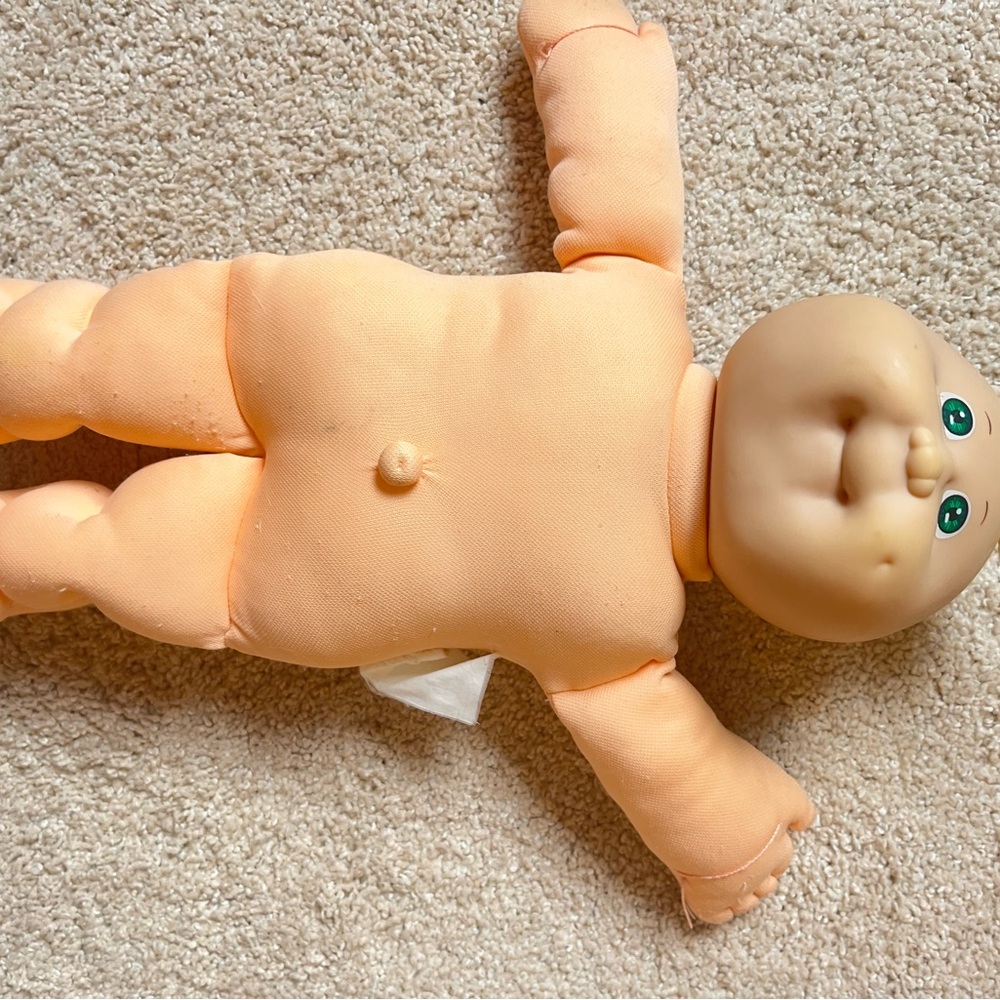 Vintage cabbage patch doll from the 1980s